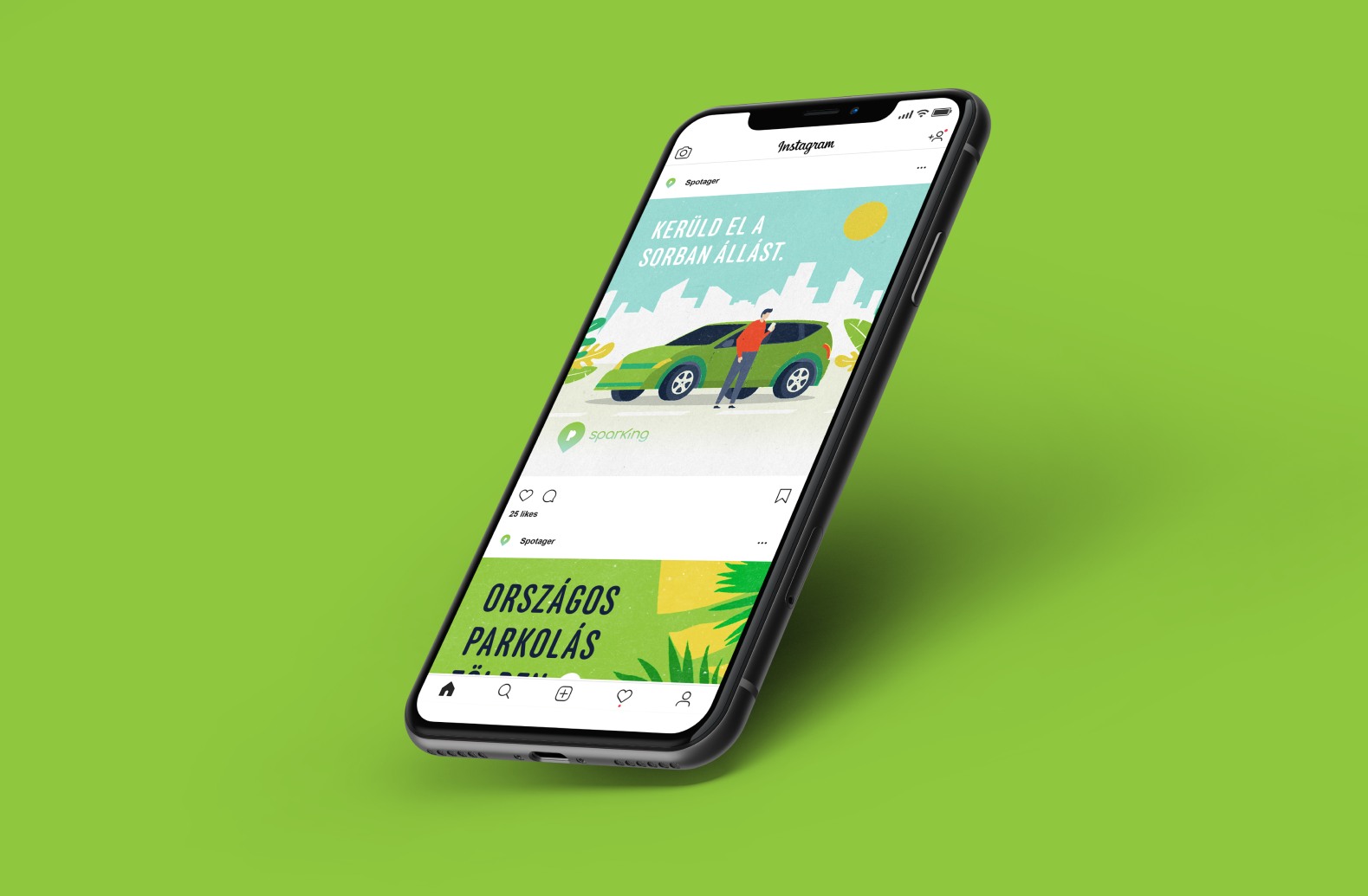 Website and social media communication